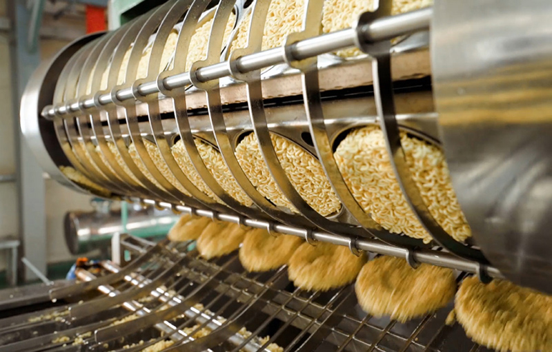 Hệ thống hút bụi xưởng sản xuất mì gói